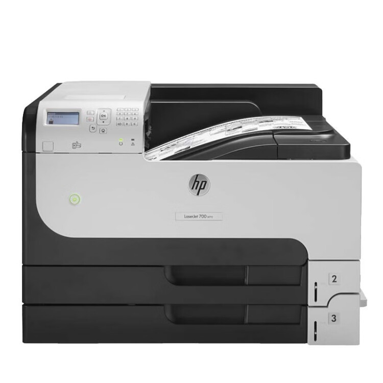 惠普/HP M712dn A3 黑白打印机 
