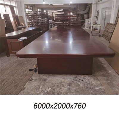 东原（DONGyuan）+木制台、桌类+6000x2000x760(红酸枝色会议桌）